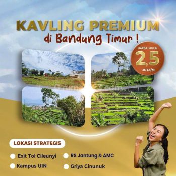 Promo Akhir Kavling Premium Dekat Pusat Pendidikan 2,5 Jutaan
