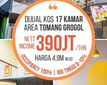 Kosan 5 lantai murah diTomang,Jakbar