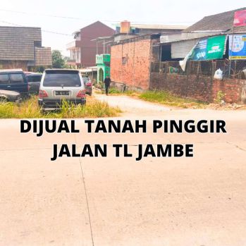 Dijual Tanah Murah Lokasi Pinggir Jalan Talang Jambe