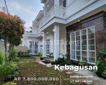 Rumah Baru Siap Huni Modern Minimalist dalam Komplek di Kebagusan Jakarta