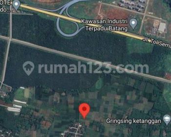 Tanah Sawah di JL. Bantaran Lor Nempel Kawasan Industri Terpadu Batang SHM