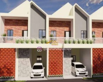 Rumah KPR Murah 2 Lantai dekat Tol Sawangan