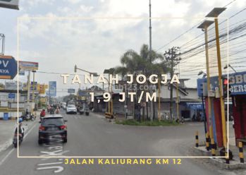 Tanah Jalan Kaliurang Km 12 Jogja Siap Ajb