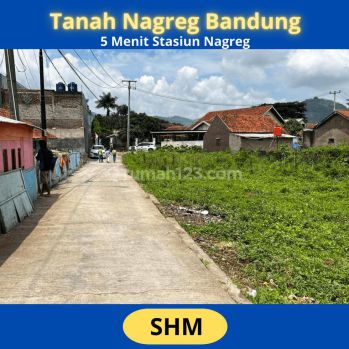 Tanah Bandung Nagreg Siap Bangun 5 Mnt Stasiun Nagreg SHM