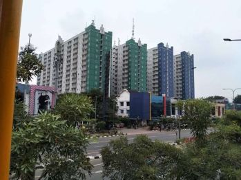 Disewakan unit hunian studio lengkap furniture siap pakai