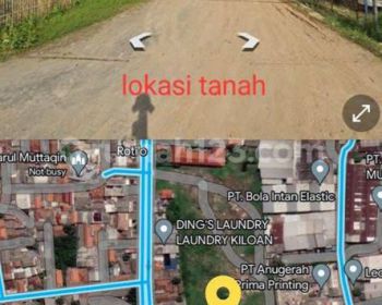 Lahan(tanah)kosong ex.pabrik blao dgn luas 25.967 mtr. Legalitas SHM. Lokasi dan