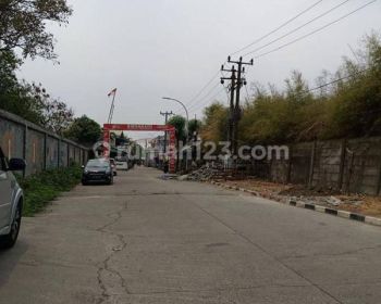 Dijual Cepat Lahan Matang Dengan Izin Industri di Bangkong Reang, Cikarang,