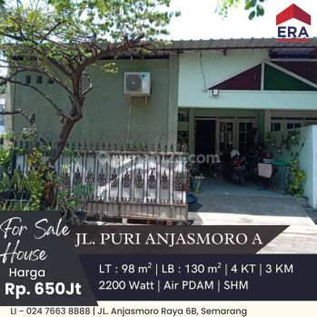 Dijual Rumah di Jl. Puri Anjasmoro, Puri Anjasmoro