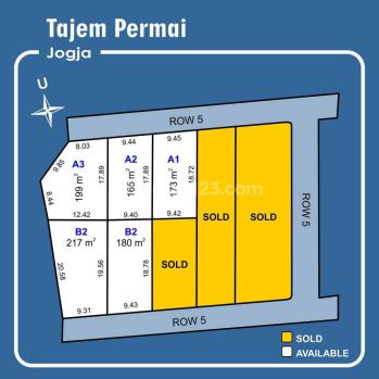 Tanah Untuk Rumah Tinggal di Tajem Jogja