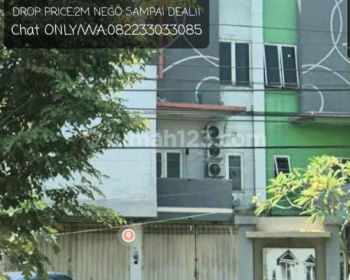 FS: Ruko nol jalan raya madura 3Lt, strategis area ramai termurah, nego tipis