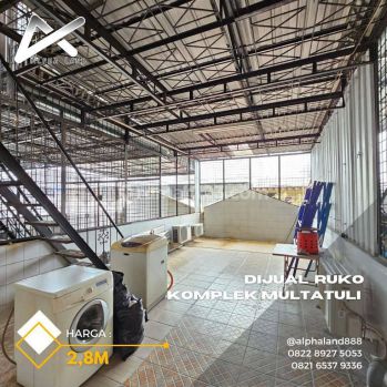 Dijual Ruko Komplek Multatuli Jalan Multatuli