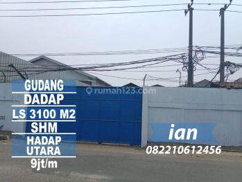 Dijual Gudang di Jalan Dadap Raya Tangerang SHM Bebas Banjir