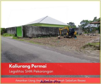 Mari Survey, SHM di Jl Plumbon, 5 Menit UII Yogyakarta