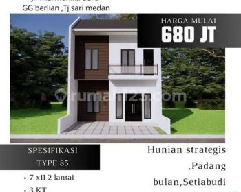 Hunian Terbaik Lokasi Strategis ,ditengah Kota Akses Ringroad Dan Setia Budi, Tj