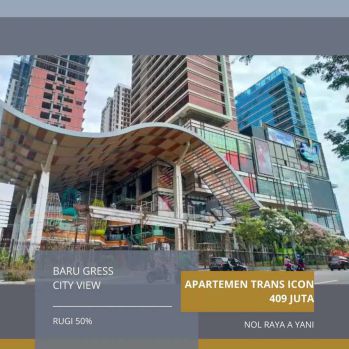 Rugi 50%‼️Apartemen Trans Icon Nol Raya A Yani