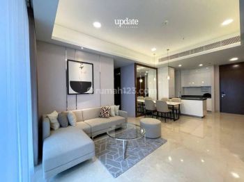 For Rent Anandamaya Residence, Sudirman, 2 Br, 131 M2, Mid Floor, Fully