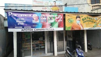 DIJUAL TANAH DAN BANGUNAN DAN USAHA APOTEK MSH AKTIF DI PADALARAN