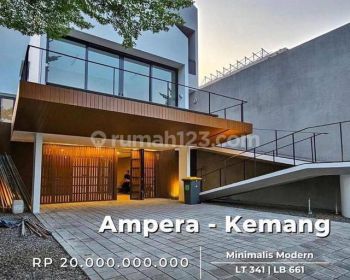 Rumah Baru Siap Huni di Ampera Kemang Jakarta Selatan