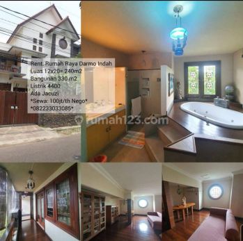 RENT: Rmh raya darmo indah surabaya barat, ada jacuzi, sgt terawat