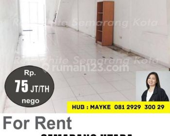 Ruko di Hasanudin Semarang Utara Samping Jalan