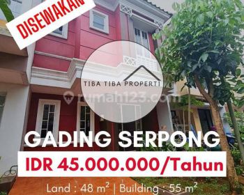 DISEWAKAN
RUMAH MALIBU VILLAGE PARAMOUNT LAND
