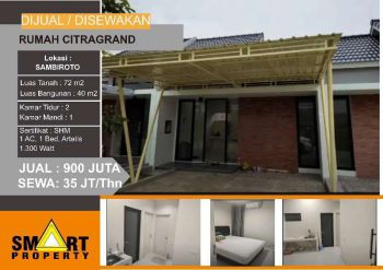 Rumah Di Citragrand Sambiroto Tembalang Semarang