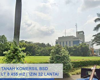 Tanah Dijual Di Jl Pahlawan Seribu BSD Tangerang Selatan