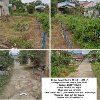 Sell Tanah: Jual tanah murah