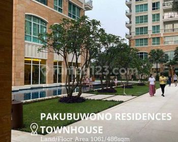 Apartemen Pakubuwono Residences Townhouse 4 Kamar Tidur Furnished