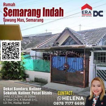 Rumah tengah kota Semarang siap pakai dekat RS Kariadi dekat bandara pelabuhan