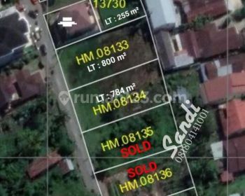 Dijual Tanah Strategis Tepi Jalan Aspal Dkt Univ. Tanjungpura