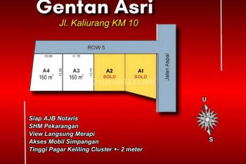 Jual Tanah Di Sleman View Merapi Jalan Kaliurang Km 10 Gentan