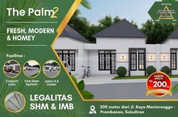 Murah 200 Jt an Rumah Milenial Limasan, Promo Cicil 12x Tanpa Bunga
