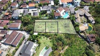 Tanah 400 M2 Shm Dijual Murah di Jalan Raya Padonan Canggu