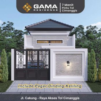 CICILAN FLAT! RUMAH SERTIFIKAT SHM BISA KPR DP 0% DI CIBUBUR