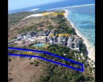 Tanah los tebing 3100m2 sawangan Pandawa nusa 2 hrg 19 jt/m2 nego