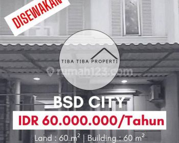 DISEWAKAN
RUMAH VANYAPARK BSD CITY CLUSTER ASANA