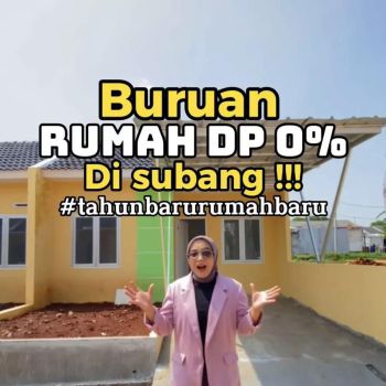 RUMAH DP 0% DI SUBANG KOTA
