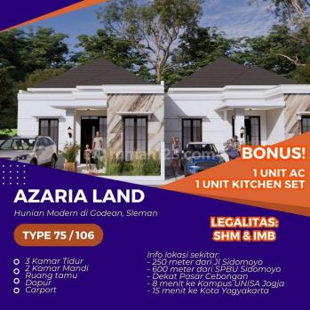 Tahun Baru Punya Rumah Baru di Jl Godean Km 7 Dekat Baleroso