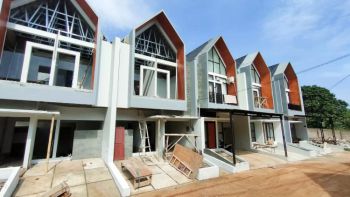 Cukup 2 juta, rumah 2 lantai siap huni di Sawangan