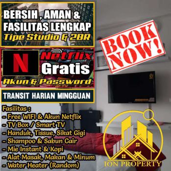 HARIAN 1KAMAR SEWA APARTEMEN GRAND PRAMUKA SQUARE GREEN PRAMUKA CITY