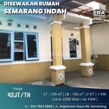 Sewa  rumah  semarang indah