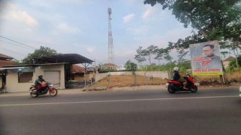 Lahan Bisnis Pinggir Jalan di Mulawarman Raya Tembalang 330 m²
