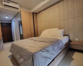 Jual MURAH BU apartemen springwood studio 26m² full furnish OWNER lgs