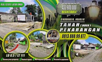 Tanah Pekarangan Siap Bangun