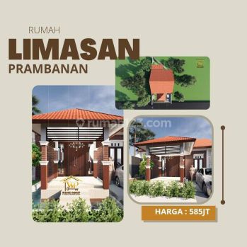 RUMAH CANTIK MURAH TANAH LUAS DEKAT PASAR PRAMBANAN