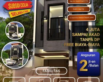 Promo big sale Dp0% cuma modal niat langsung akad