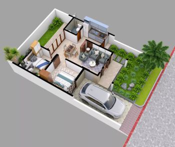 Rumah Murah 300 jutaan saja didalam perumahan mewah smarthome di Jogja