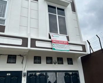 PERDANA! Ruko Townhouse Rumah baru di Jl Perbatasan - Mados - Krakatau