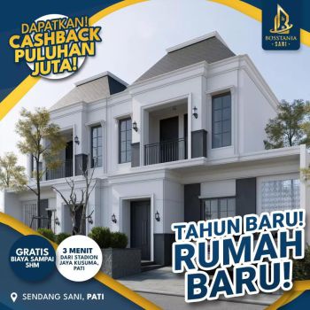 Rumah Murah Gaya American Classic Daerah Pati